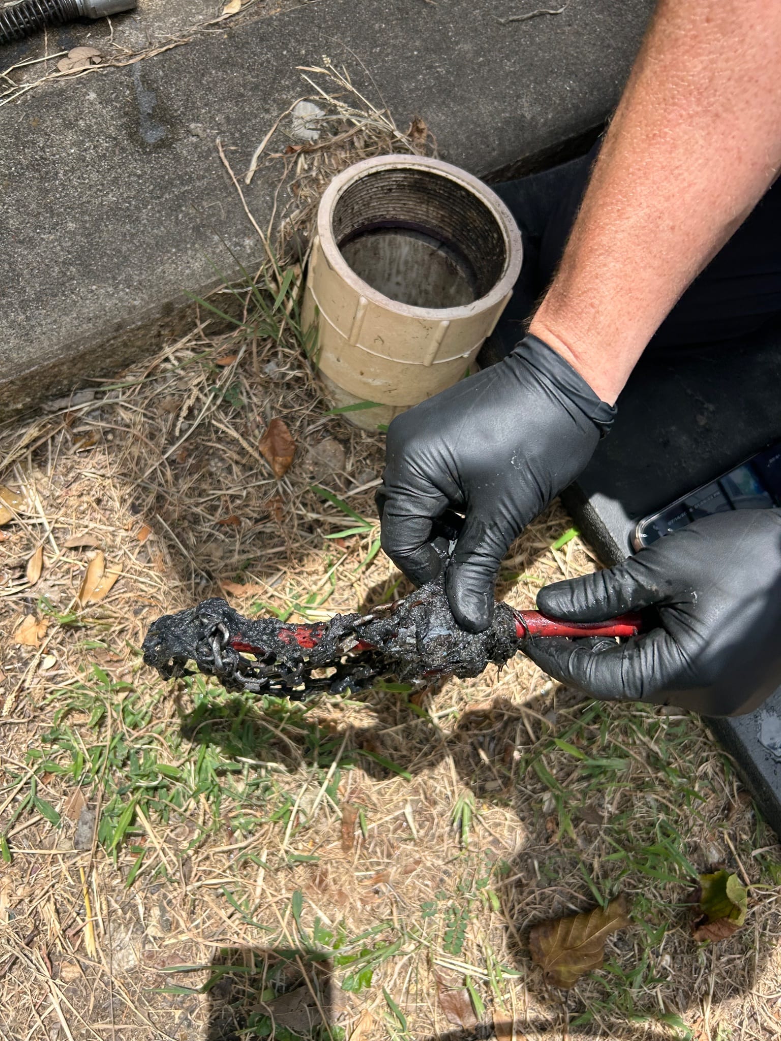 Drain Stoppage Clearing with Flex Shaft Camera in Dallas, TX